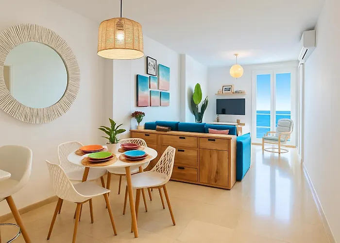 Lejlighed Sunrise Sea Beachfront Torremolinos